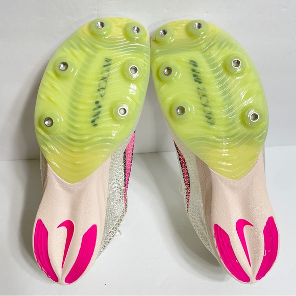 Nike Air Zoom Victory Track & Field Distance Spikes Size 7.5 CD4385-101 Sail - Picture 7 of 8